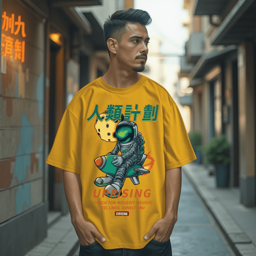 T-Shirt Streetwear - Asiatique