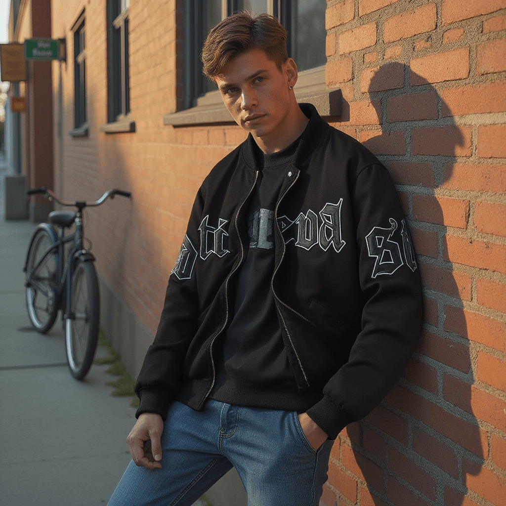 Coupe-vent Anorak Noir ENAC – Style Streetwe - Vêtements Coupe-vent Anorak Noir ENAC – Style Streetwe - Vêtements