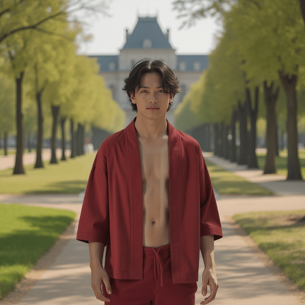 Veste Kimono Homme Japonais