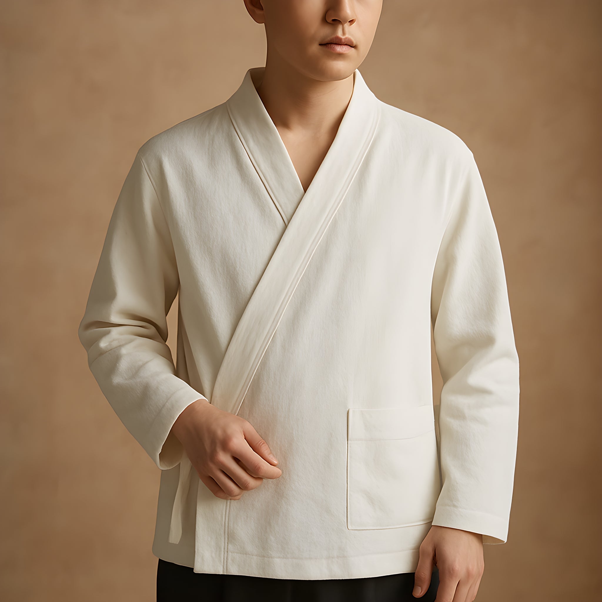 Veste Kimono Japonais - Uni