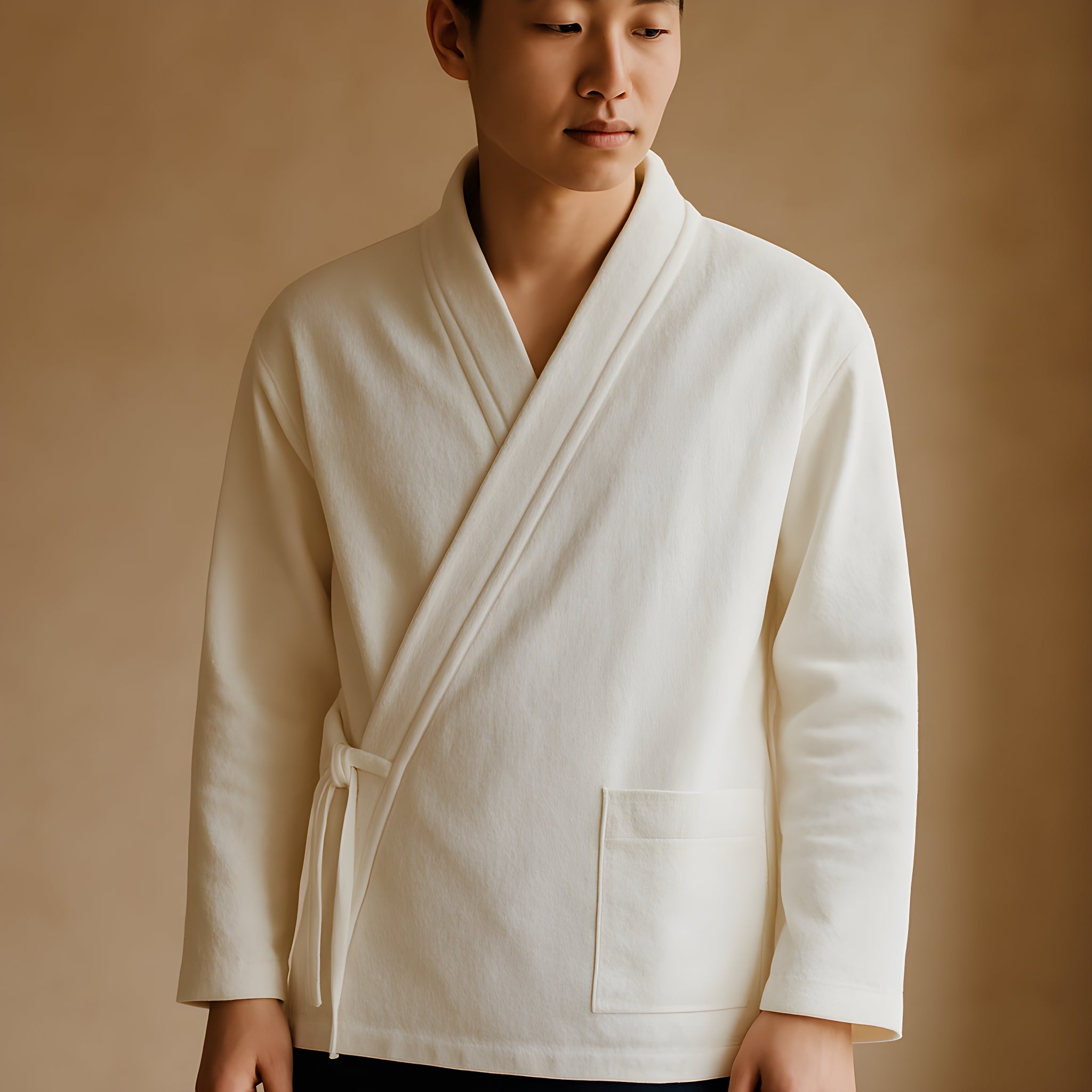 Veste Kimono Japonais - Uni