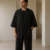 Veste Kimono Noir