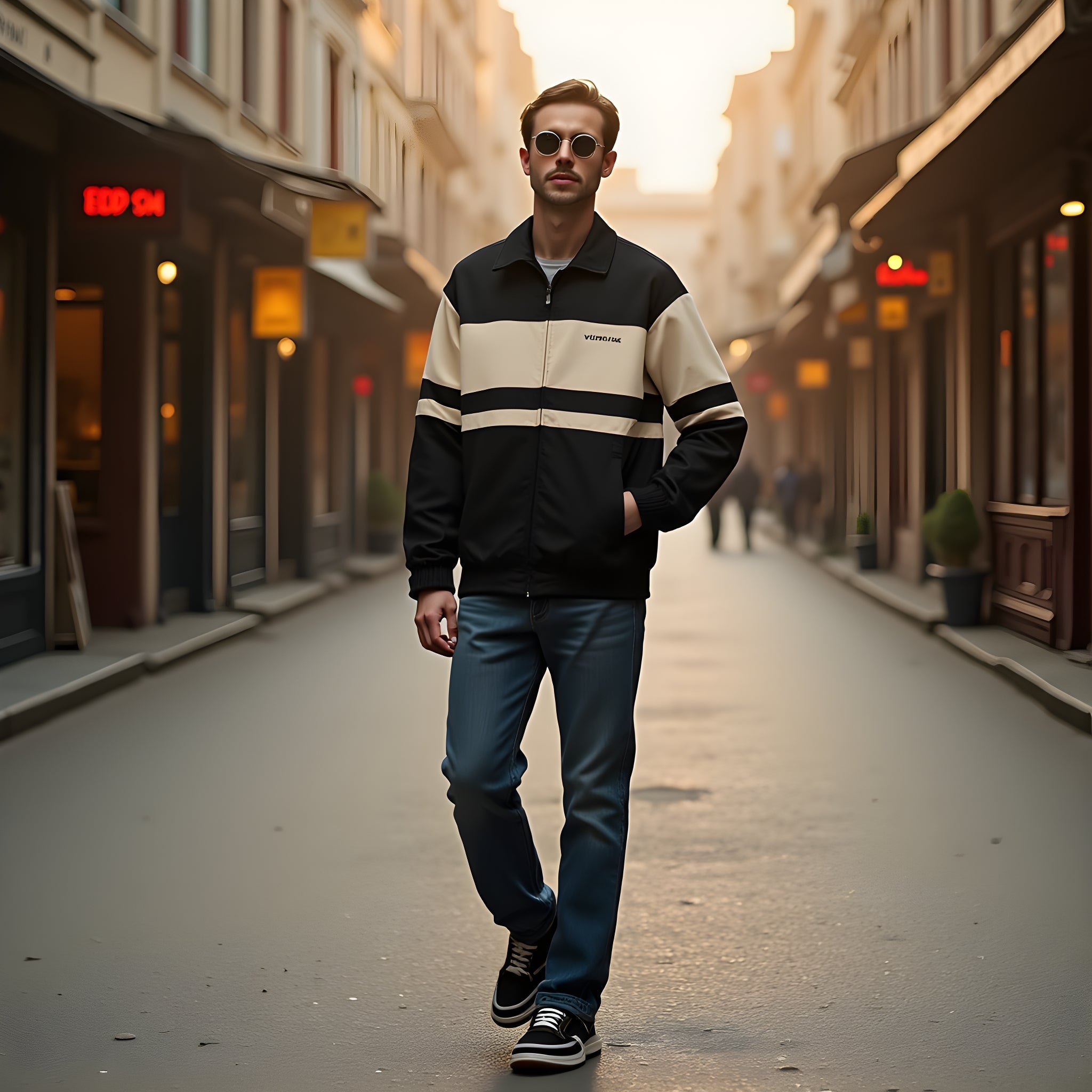 Veste Retro Beige