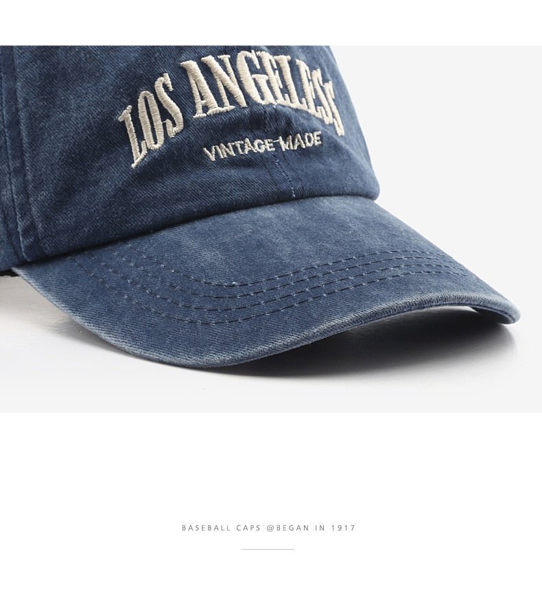 Casquette De Baseball USA - Noire - Taille Réglable - Pour Homme - Neuf Sans étiquette