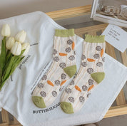 Chaussettes Fleurs