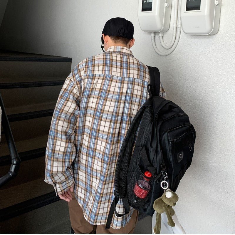 Chemise à Carreau Homme