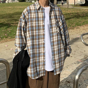 Chemise à Carreau Homme