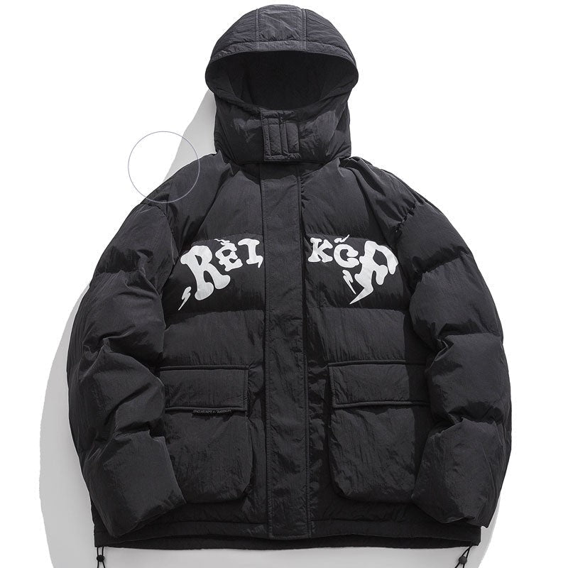 Doudoune Streetwear Noir