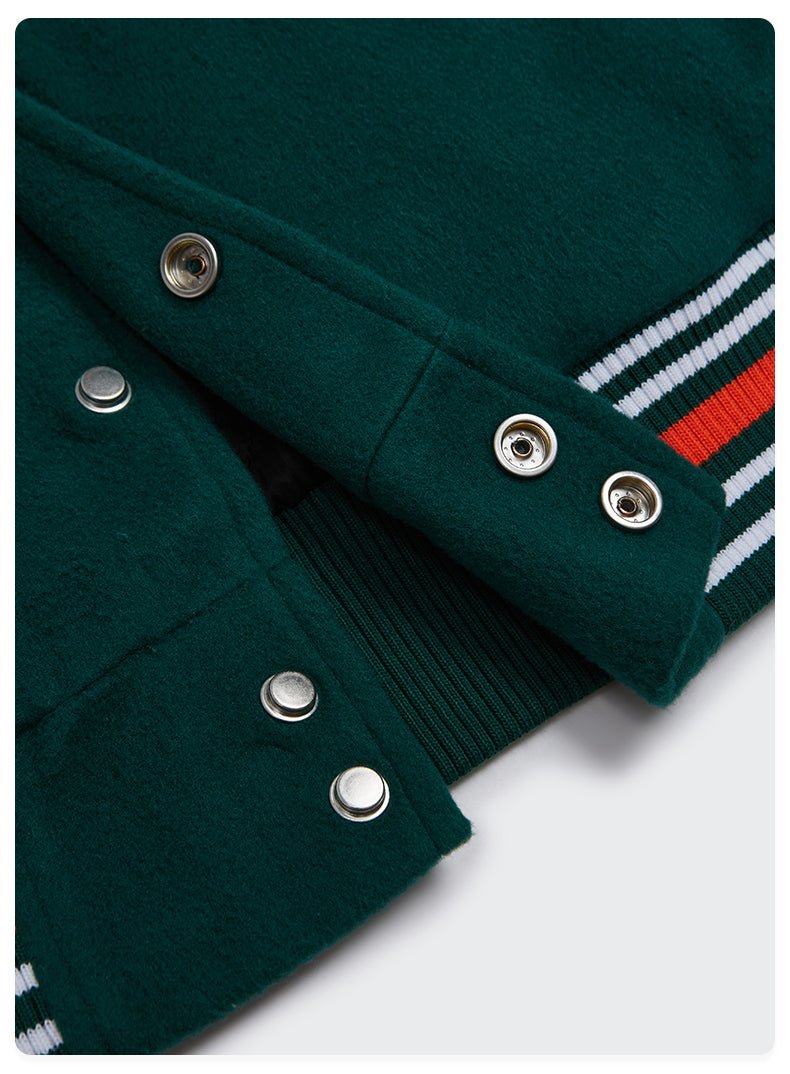 Jacket Varsity Verte