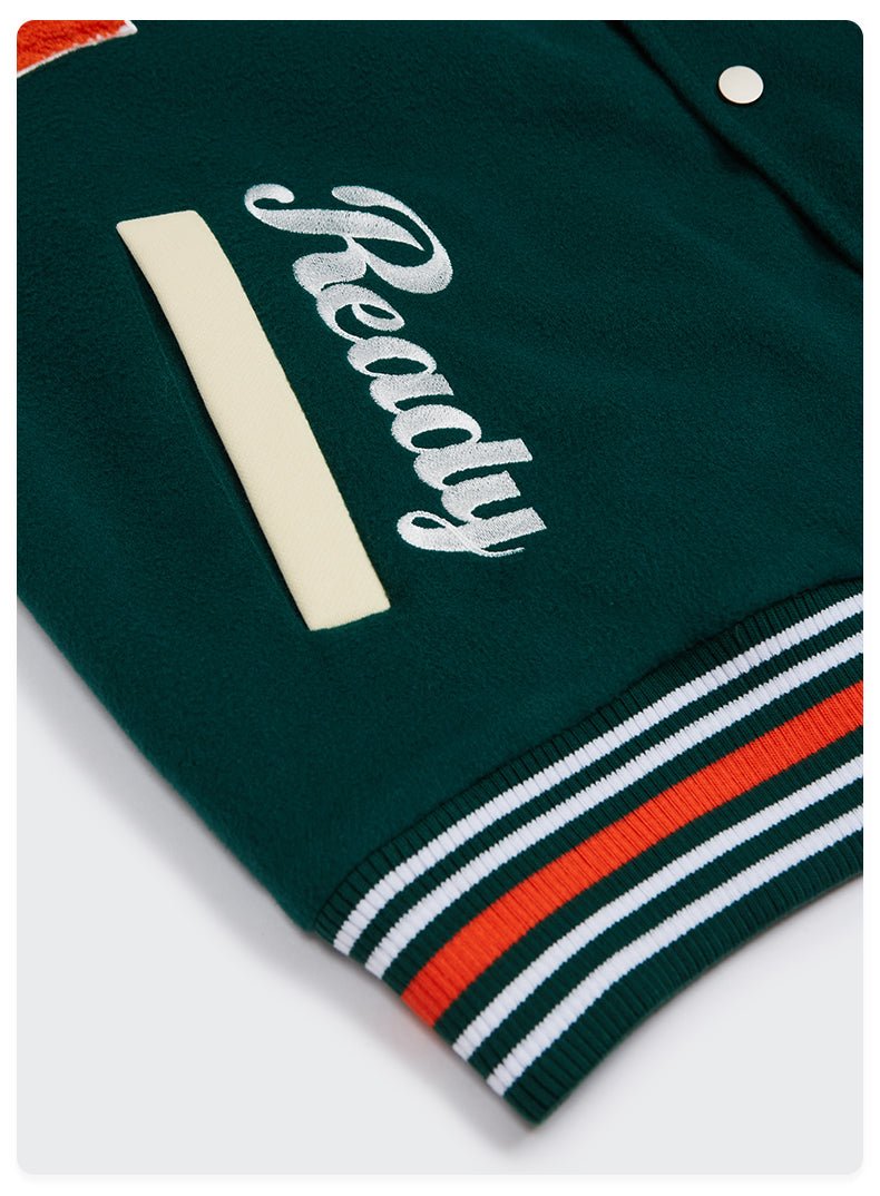 Jacket Varsity Verte