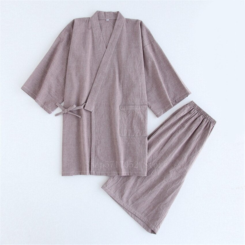 Jinbei Homme Coton Hiver