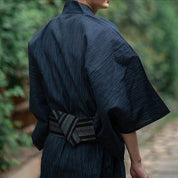 Kimono Homme Japonais Bleu