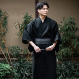 Kimono Japonais Noir Homme