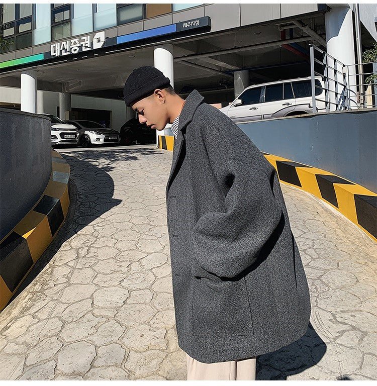 Manteau Long Oversize Homme