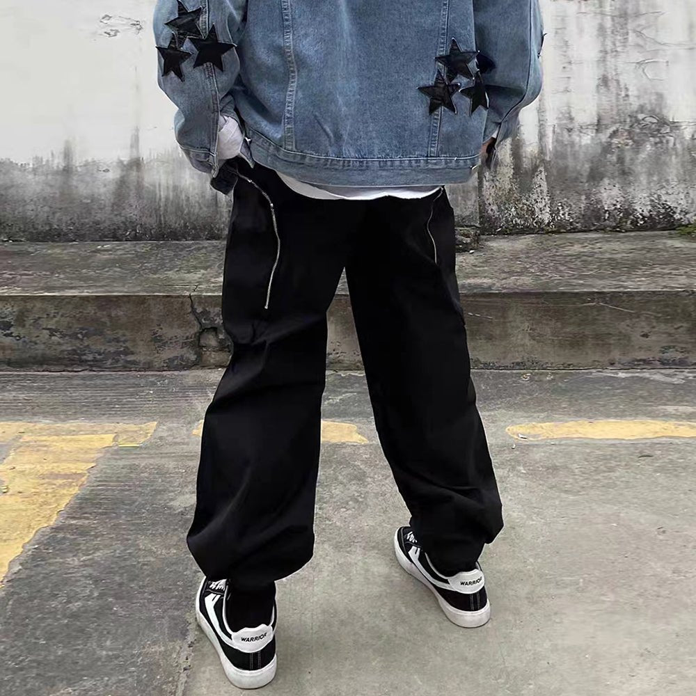 Pantalon Cargo Gris