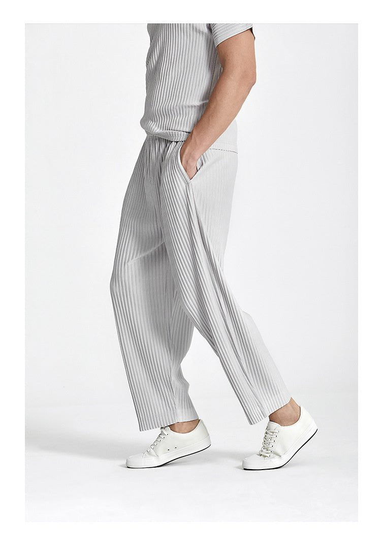 Pantalon Casual Gris