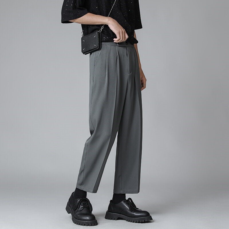 I'M Brian Pantalon Homme Noir Pantalon Élégant Noir pour Hommes I'M Brian Pantalon Homme Noir Pantalon Élégant Noir pour Hommes