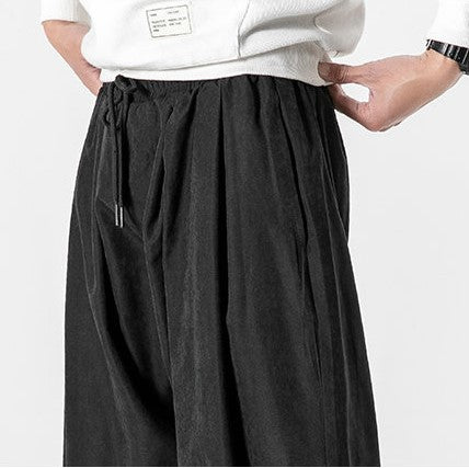 2025 Pantalon Japonais Homme 3/4 Baggy Pantalon Court Taro