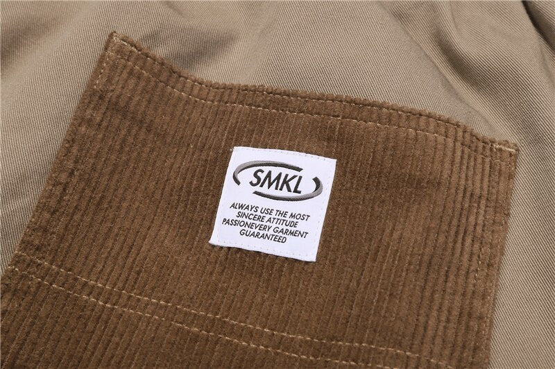 Pantalon Large Marron