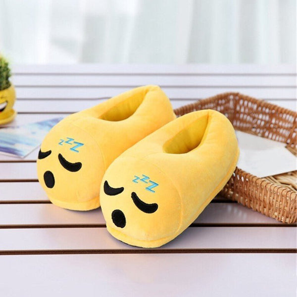 Slippers Happy - Chaussons Smiley - Slippers Smiley - Chaussons Smiley -  Pantoufles