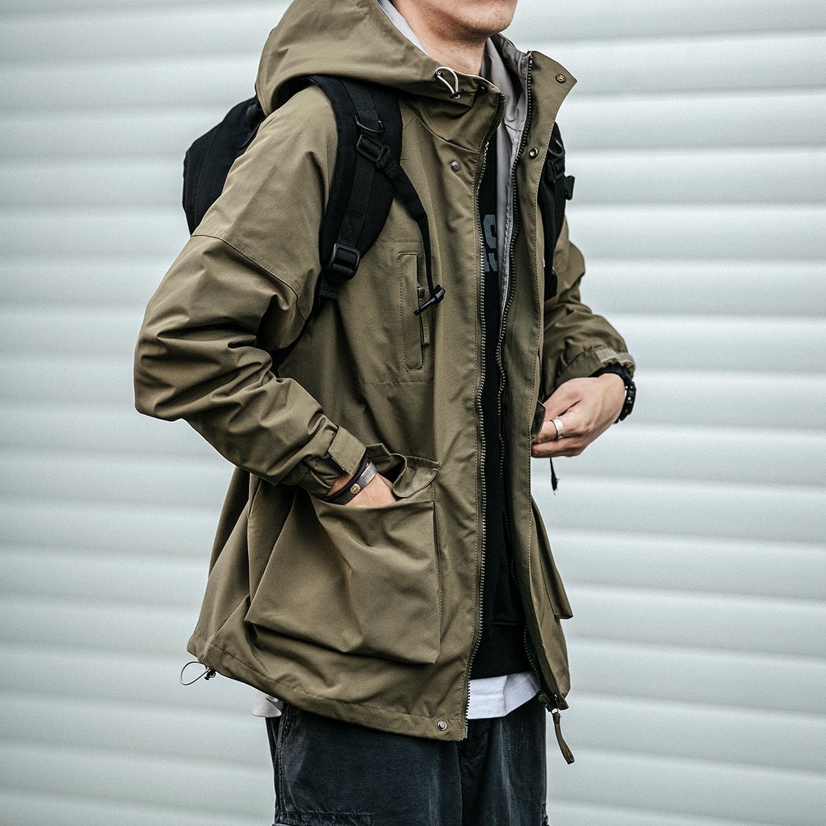 Joma 5001.13.10 Veste de Pluie Homme, Noir, L, 1 Joma 5001.13.10 Veste de Pluie Homme, Noir, L, 1