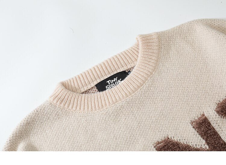 Pull Beige Homme