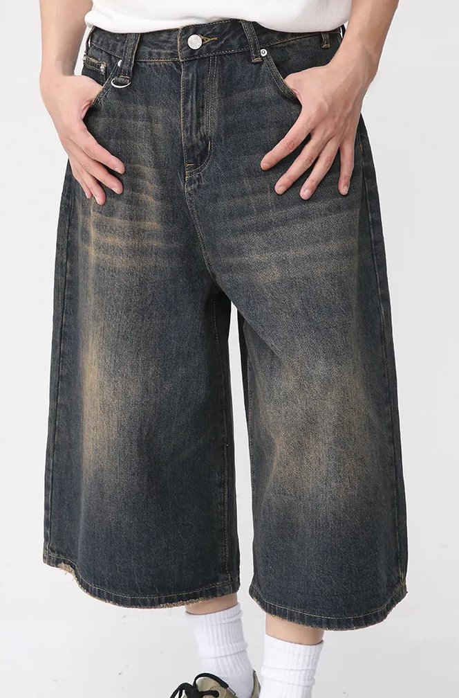Short Japonais - Bleu Ancien