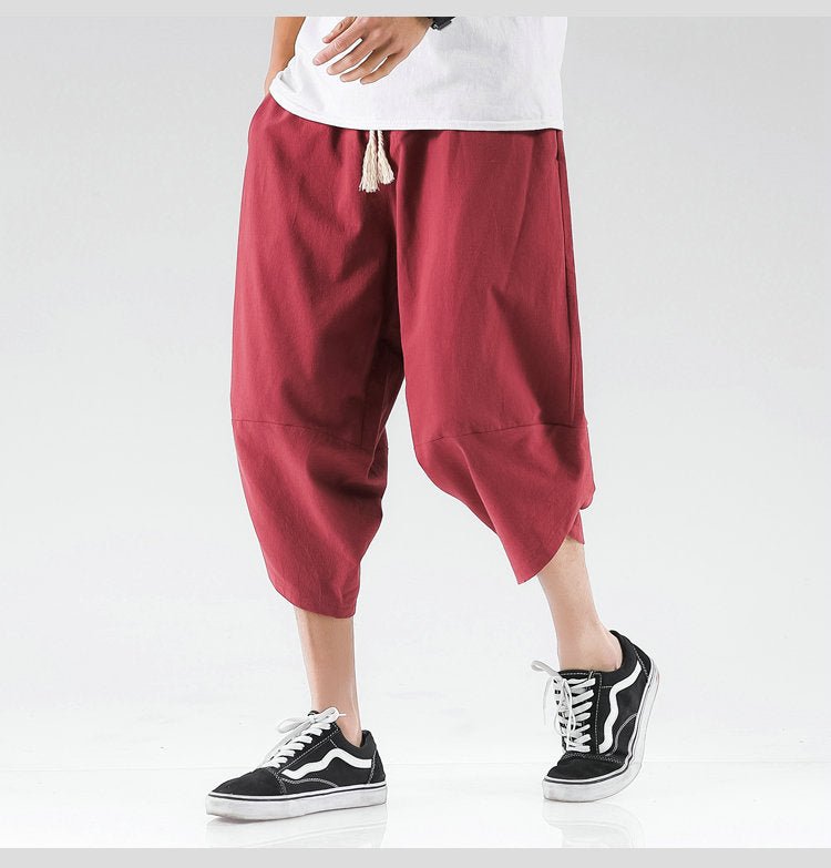 Short Japonais Rouge