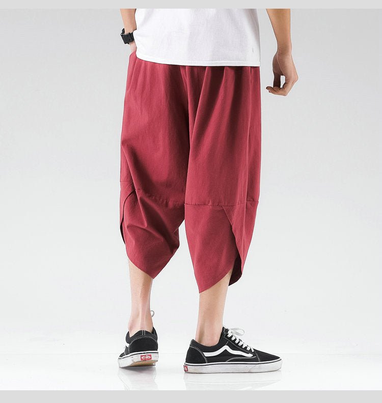 Short Japonais Rouge