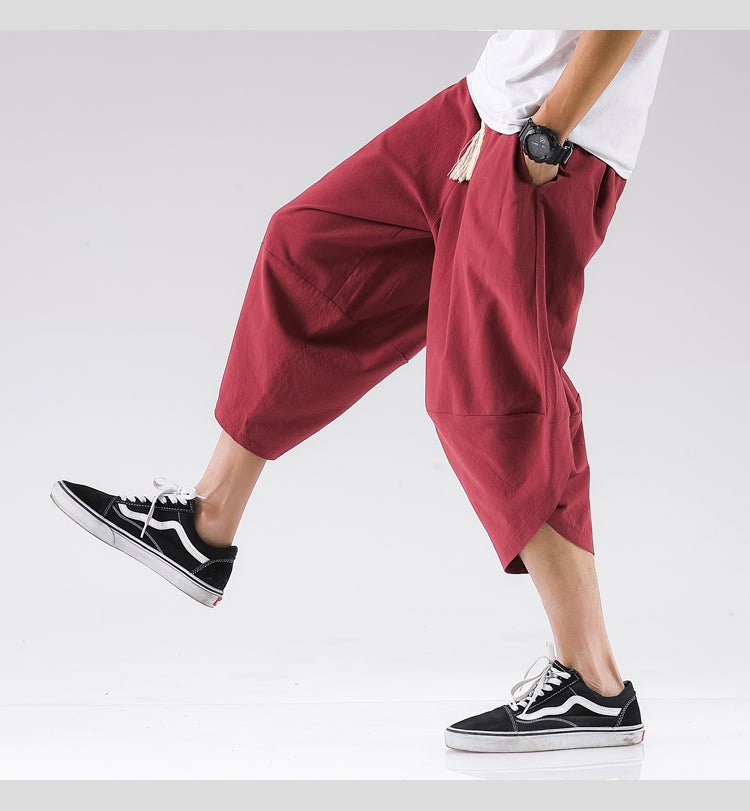 Short Japonais Rouge