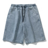 Short en jean troué camouflage pour homme - XH268 - couleur bleue Short en jean troué camouflage pour homme - XH268 - couleur bleue