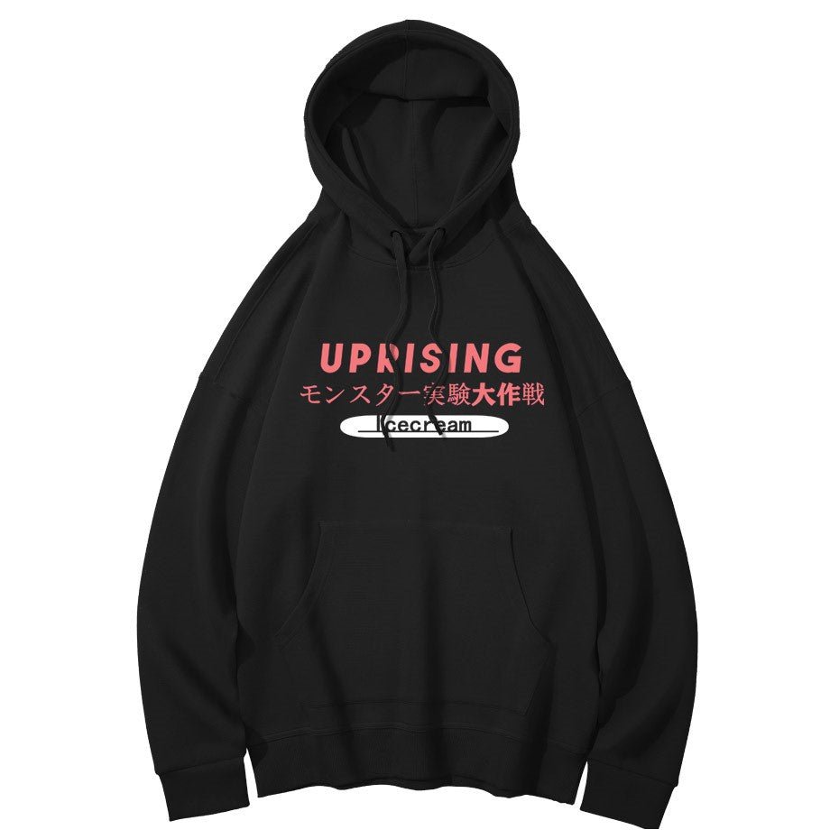 Sweat à Capuche Stylisé Japonais