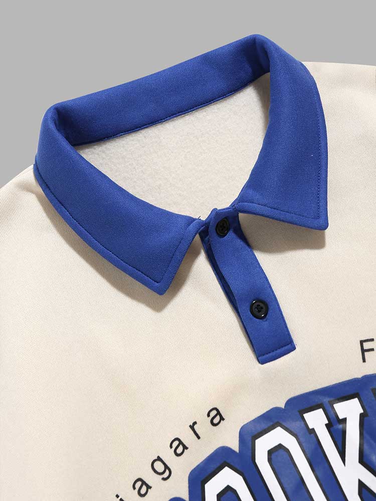 Sweatshirt Vintage Bleu