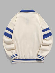Sweatshirt Vintage Bleu
