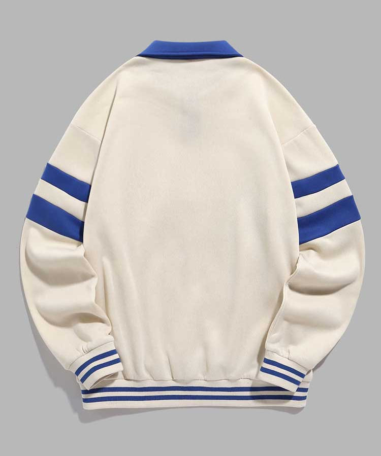 Sweatshirt Vintage Bleu