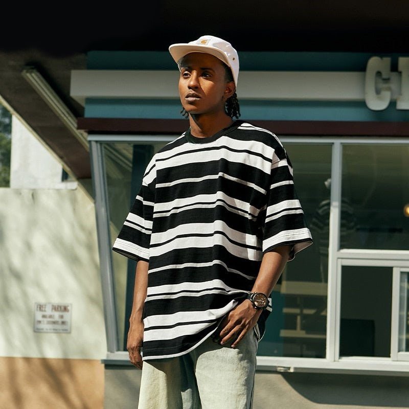 T-Shirt à Rayure - Skate